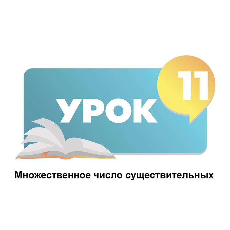 Тема 11. Множественное число существительных