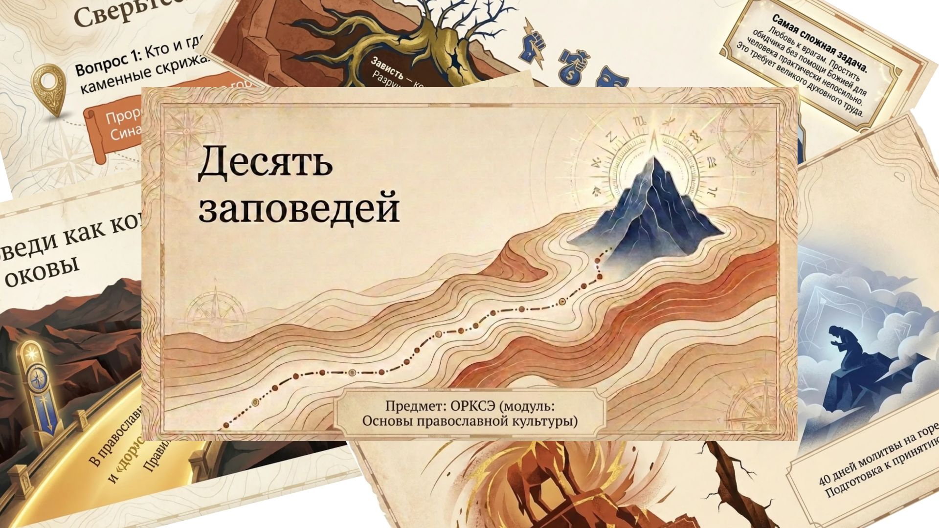 Урок 9. Десять заповедей